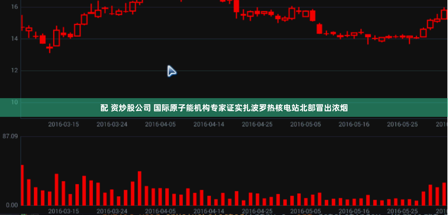配 资炒股公司 国际原子能机构专家证实扎波罗热核电站北部冒出浓烟